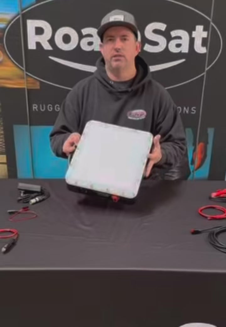 Load video: In this video we explain what the RoamSat Mini is, what are the benefits of using it anywhere in the world, as well as the available accessories.